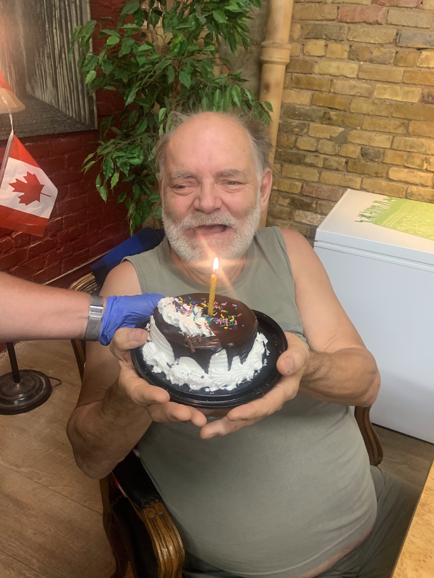 Birthday celebrations at Grace Cafe